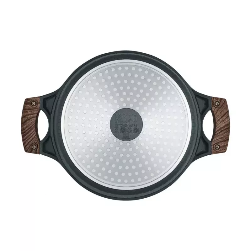 Resto Kitchenware Ran caçarola 4,2 L, redonda, bege, madeira