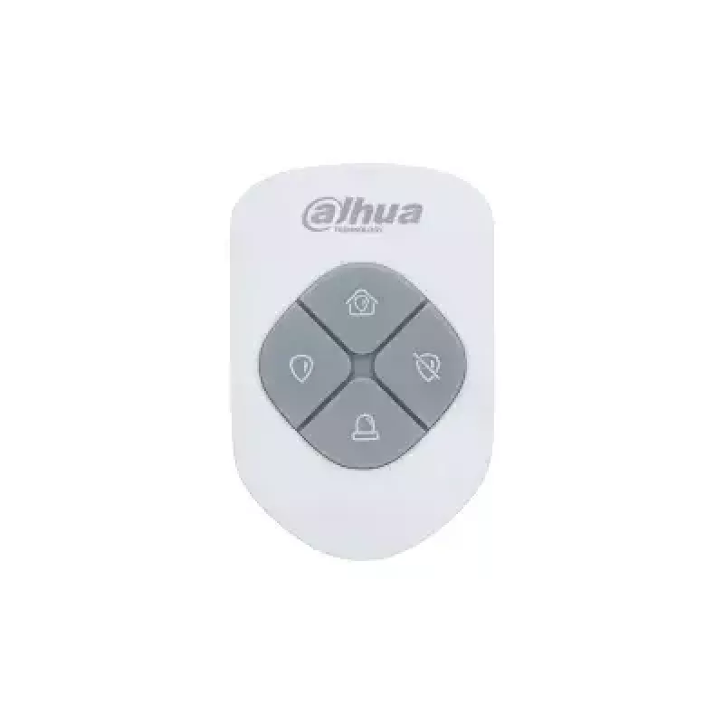 Comando à distância DAHUA ARA24-W2-868 – comando de segurança RF sem fios, 4 botões, alcance até 500 m