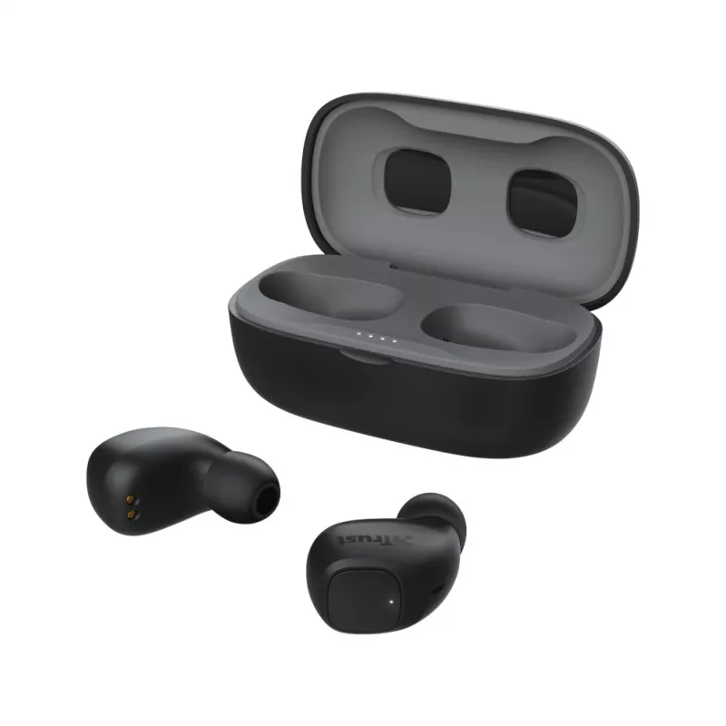Headset Trust Nika Compact True Wireless Stereo (TWS) In-Ear chamadas/música Bluetooth preto