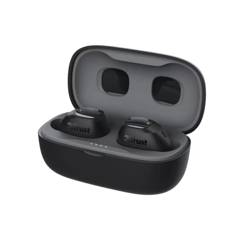 Headset Trust Nika Compact True Wireless Stereo (TWS) In-Ear chamadas/música Bluetooth preto