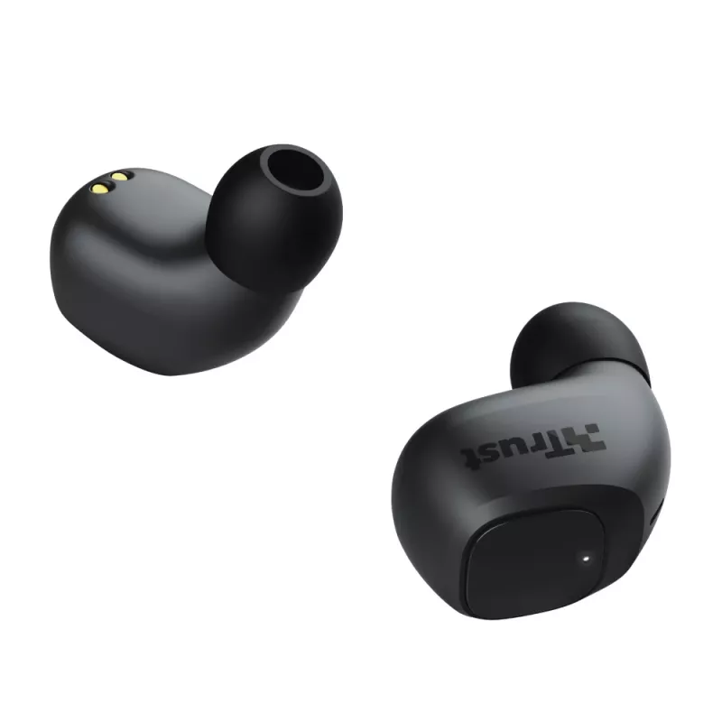 Headset Trust Nika Compact True Wireless Stereo (TWS) In-Ear chamadas/música Bluetooth preto