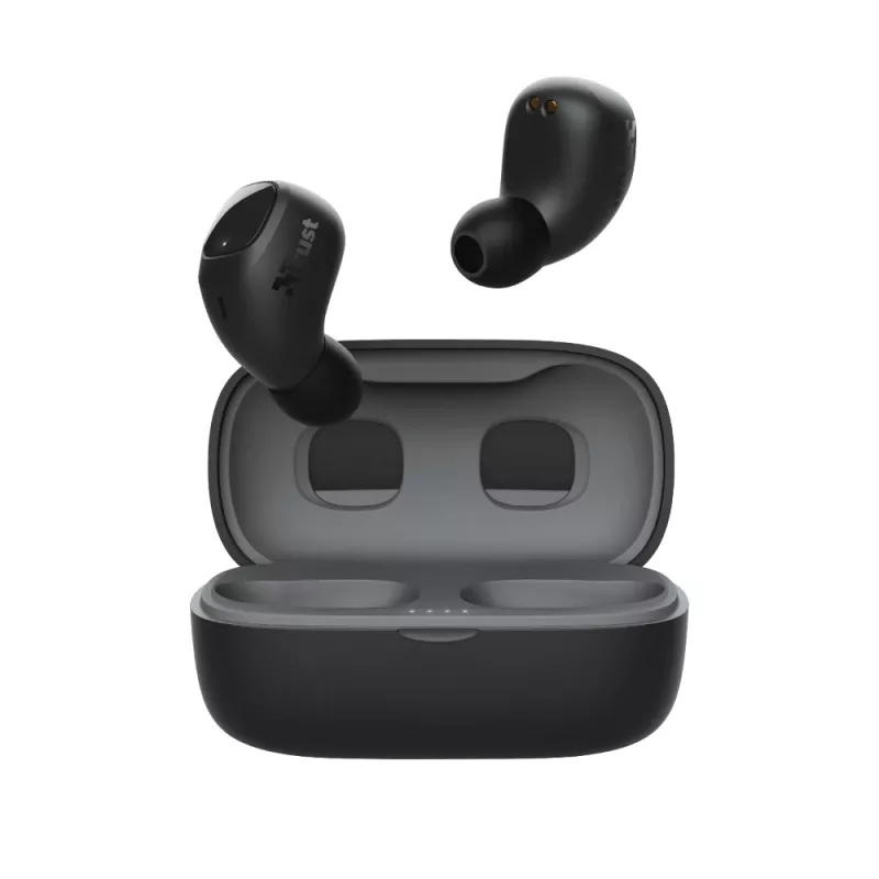 Headset Trust Nika Compact True Wireless Stereo (TWS) In-Ear chamadas/música Bluetooth preto