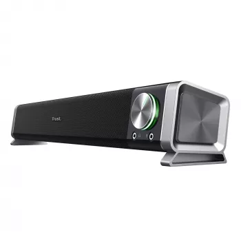 Trust Asto preto, prateado 6 W