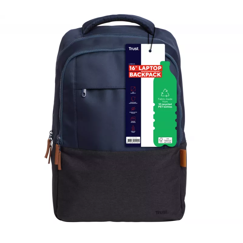 Mochila Trust Lisboa 40,6 cm (16 polegadas) azul