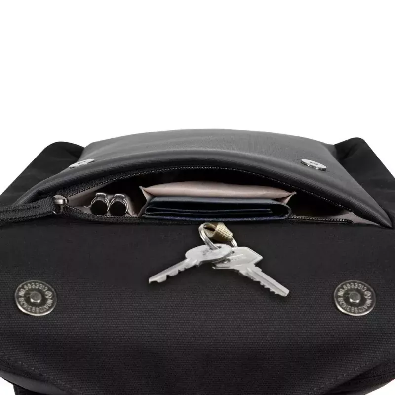 Mochila Rivacase 8521 33,8 cm (13,3 polegadas) preto com pega e alça de ombro