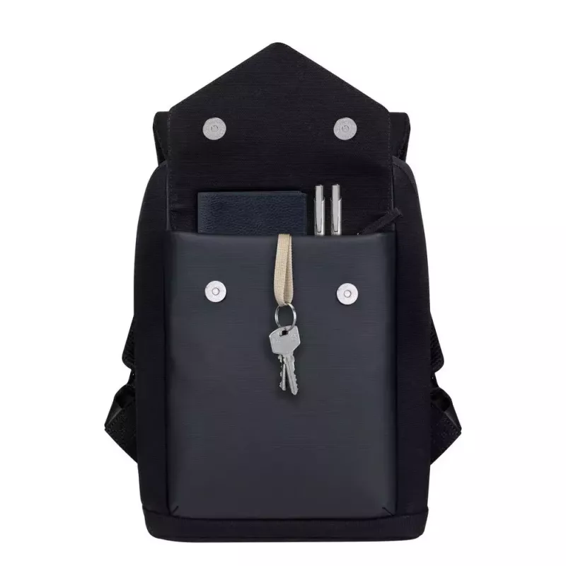 Mochila Rivacase 8521 33,8 cm (13,3 polegadas) preto com pega e alça de ombro