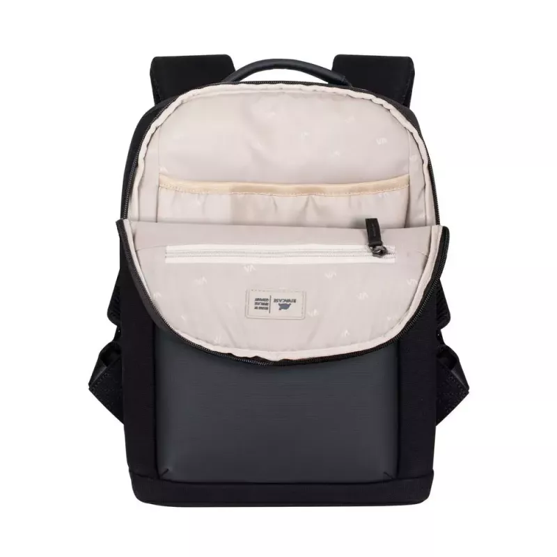Mochila Rivacase 8521 33,8 cm (13,3 polegadas) preto com pega e alça de ombro