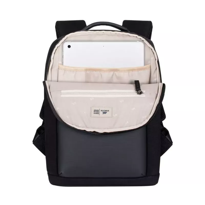 Mochila Rivacase 8521 33,8 cm (13,3 polegadas) preto com pega e alça de ombro