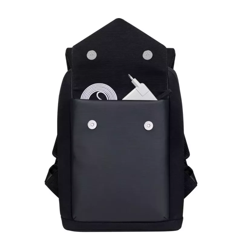 Mochila Rivacase 8521 33,8 cm (13,3 polegadas) preto com pega e alça de ombro