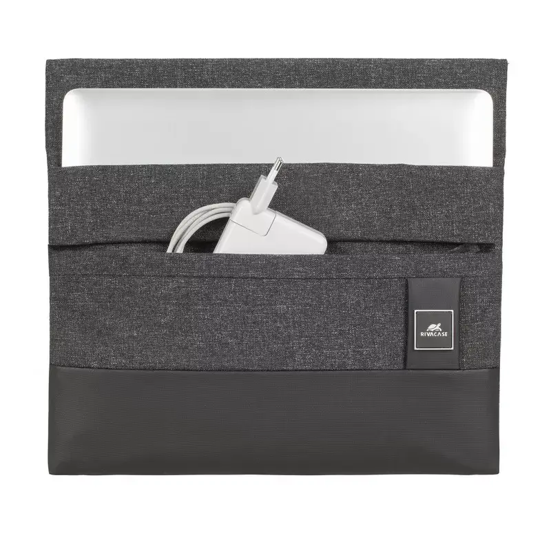 Mala sleeve Rivacase 8803 preto MELANGE