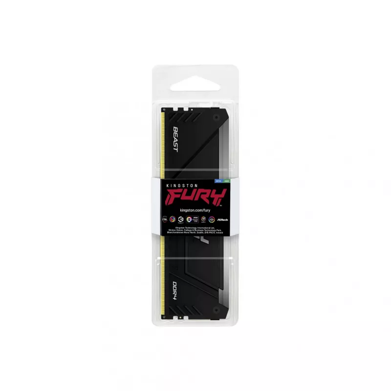 Kingston Technology FURY Beast 8GB 3600MT/s DDR4 CL17 DIMM RGB