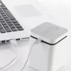 Stylies Elara COP000852 difusor de aromas, 1,3 W, para divisões até 15 m², 2 níveis de velocidade, temporizador, alimentação por USB/pilhas/adaptador, 74 x 74 x 100 mm, cinzento
