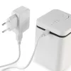 Stylies Elara COP000852 difusor de aromas, 1,3 W, para divisões até 15 m², 2 níveis de velocidade, temporizador, alimentação por USB/pilhas/adaptador, 74 x 74 x 100 mm, cinzento