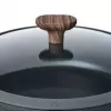 Resto Kitchenware 93906 panela multiusos, alumínio preto, 4,1 l, 28 cm