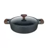 Resto Kitchenware 93906 panela multiusos, alumínio preto, 4,1 l, 28 cm