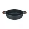 Resto Kitchenware 93906 panela multiusos, alumínio preto, 4,1 l, 28 cm