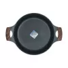 Resto Kitchenware 93906 panela multiusos, alumínio preto, 4,1 l, 28 cm