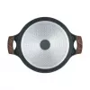 Resto Kitchenware 93906 panela multiusos, alumínio preto, 4,1 l, 28 cm