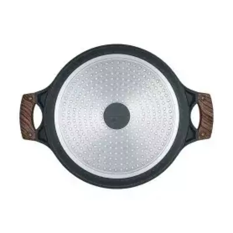 Resto Kitchenware 93906 panela multiusos, alumínio preto, 4,1 l, 28 cm