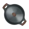 Resto Kitchenware 93906 panela multiusos, alumínio preto, 4,1 l, 28 cm