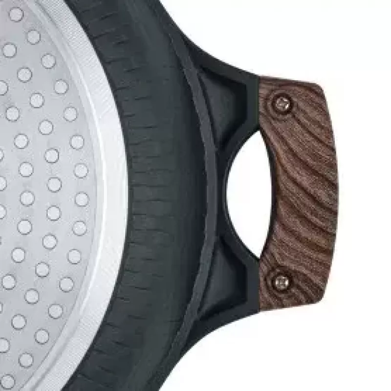 Resto Kitchenware 93906 panela multiusos, alumínio preto, 4,1 l, 28 cm