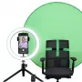 Luz anelar LED Trust Maku+ Preto/Verde 24881