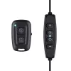 Luz anelar LED Trust Maku+ Preto/Verde 24881