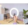 Luz anelar LED Trust Maku+ Preto/Verde 24881