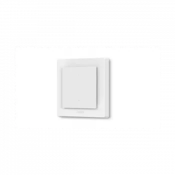Interruptor de parede AQARA Light Switch H2 EU (2 botões, 1 canal) (WS-K07D) – interruptor de parede Zigbee e Thread com relé
