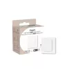 Interruptor de parede AQARA Light Switch H2 EU (2 botões, 1 canal) (WS-K07D) – interruptor de parede Zigbee e Thread com relé