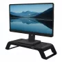 Suporte para monitor de computador Fellowes com 3 alturas ajustáveis - Elevador de monitor Hana LT - Suporte de monitor ergonómico ajustável para computador - Peso máx. 22,6 kg - Preto