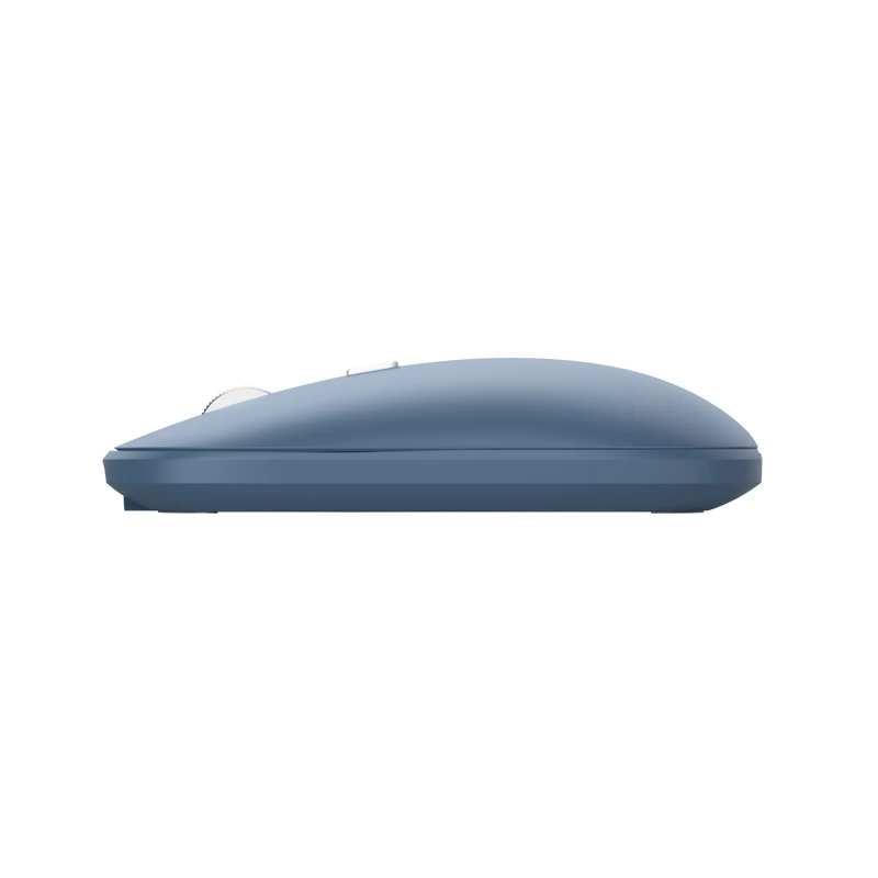 Teclado Trust Lyra com rato incluído Escritório RF Wireless + Bluetooth QWERTY US-Inglês Azul