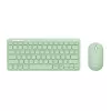 Trust Lyra 24942 conjunto de teclado e rato sem fios, verde