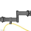 Suporte de montagem em mastro para TV Neomounts FL40-450BL11 17-32 polegadas - Diâm. 28-60 mm - Full-Motion