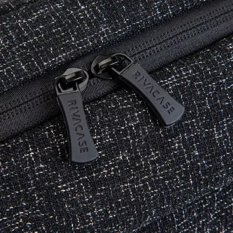 Mochila Rivacase 7923 33,8 cm 13,3 polegadas preto branco