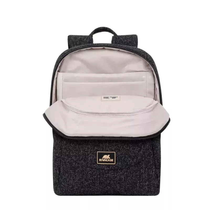 Mochila Rivacase 7923 33,8 cm 13,3 polegadas preto branco