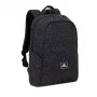 Mochila Rivacase 7923 33,8 cm 13,3 polegadas preto branco