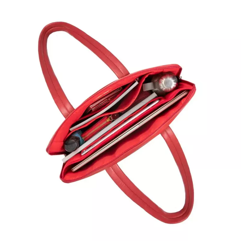 Mala de senhora Rivacase 8992 35,6 cm (14 polegadas) vermelho