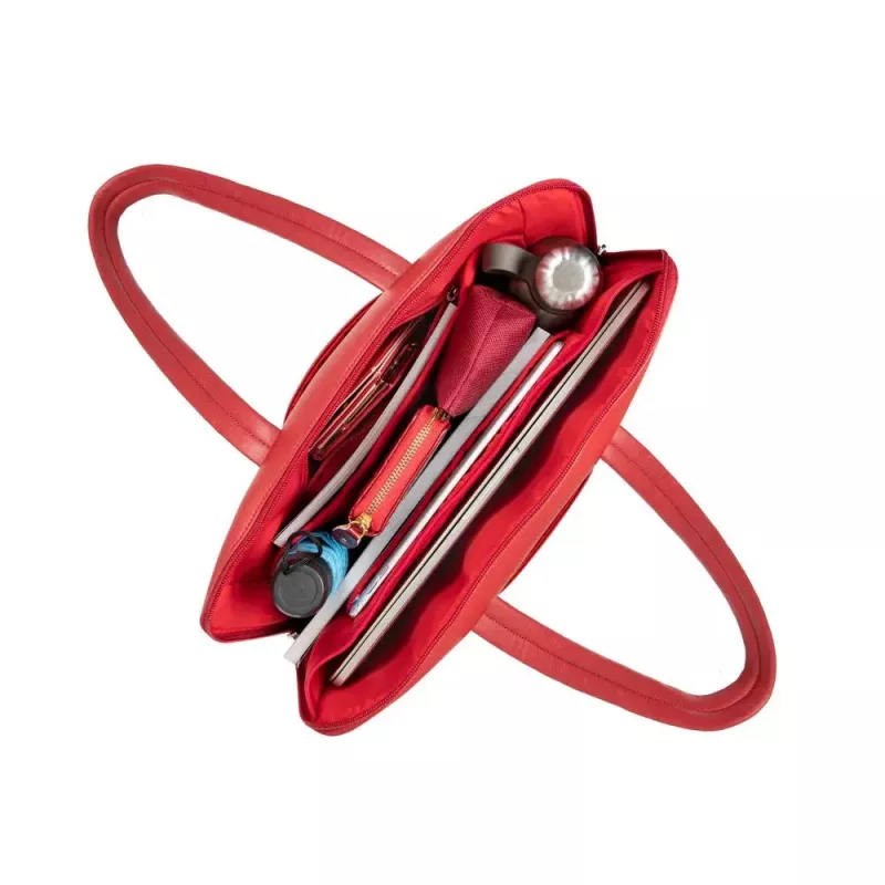 Mala de senhora Rivacase 8992 35,6 cm (14 polegadas) vermelho