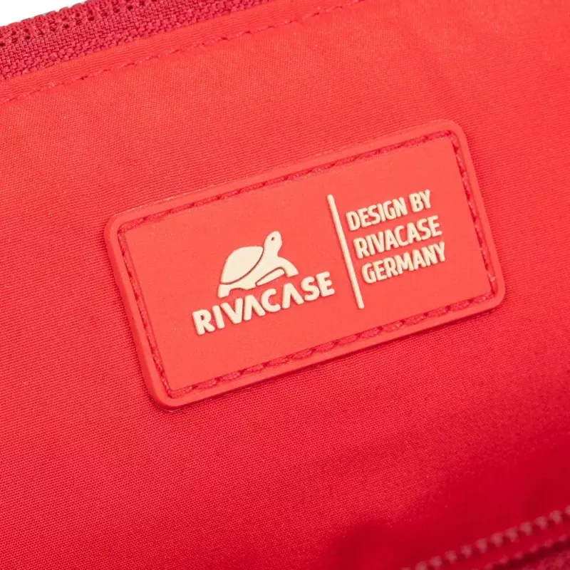 Mala de senhora Rivacase 8992 35,6 cm (14 polegadas) vermelho