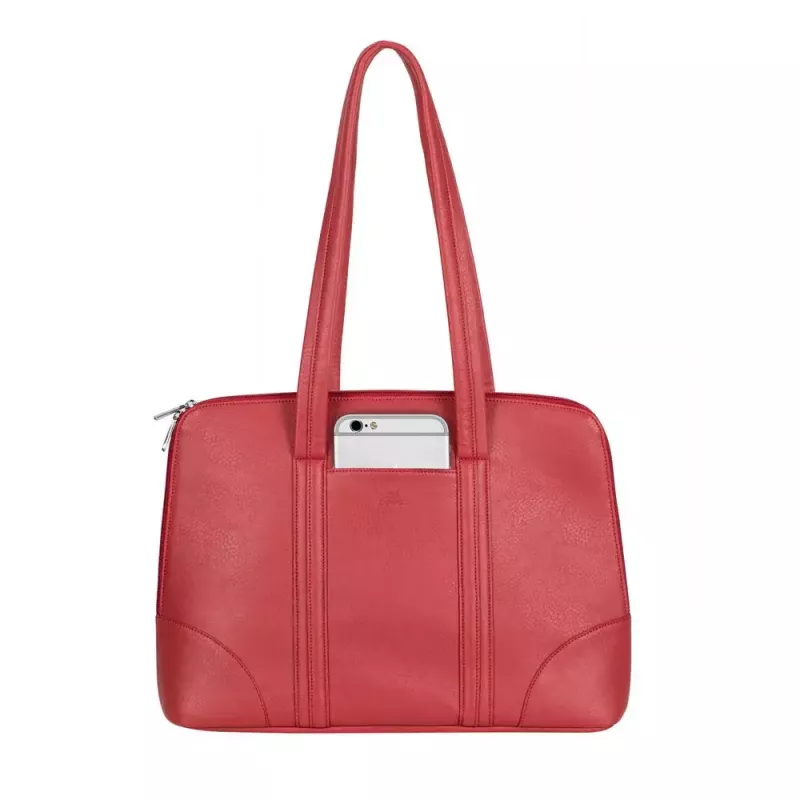 Mala de senhora Rivacase 8992 35,6 cm (14 polegadas) vermelho