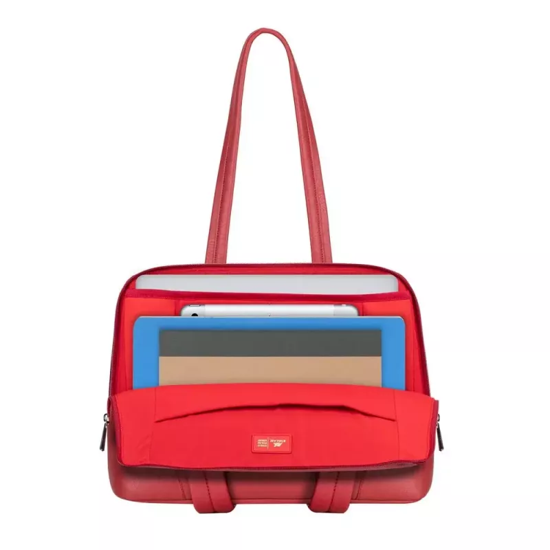 Mala de senhora Rivacase 8992 35,6 cm (14 polegadas) vermelho