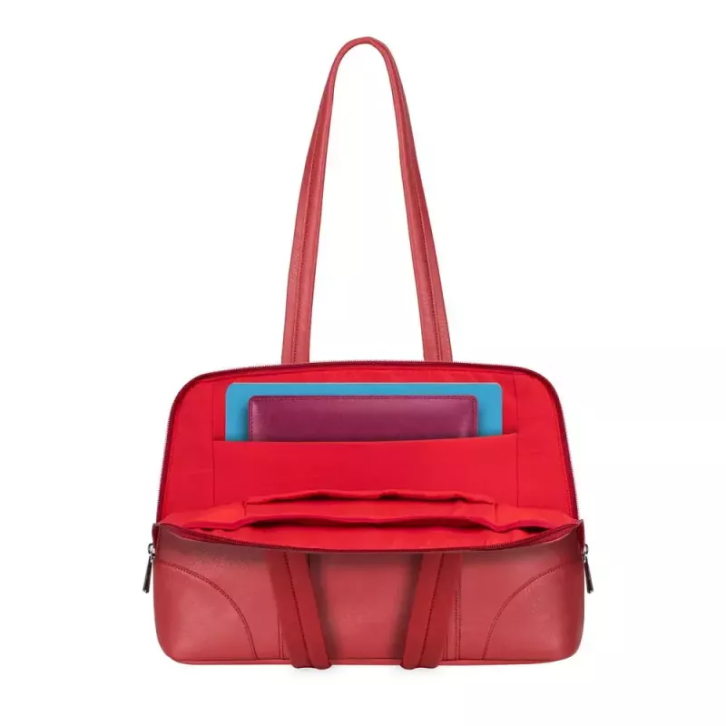 Mala de senhora Rivacase 8992 35,6 cm (14 polegadas) vermelho