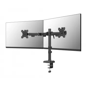 Braço para monitor Neomounts DS60-600BL2 10-32 polegadas - fixação rápida - batente de 180°