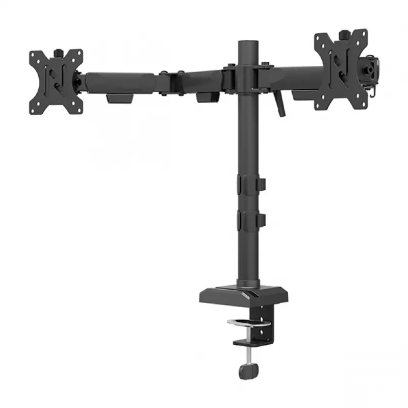 Braço para monitor Neomounts DS60-600BL2 10-32 polegadas - fixação rápida - batente de 180°