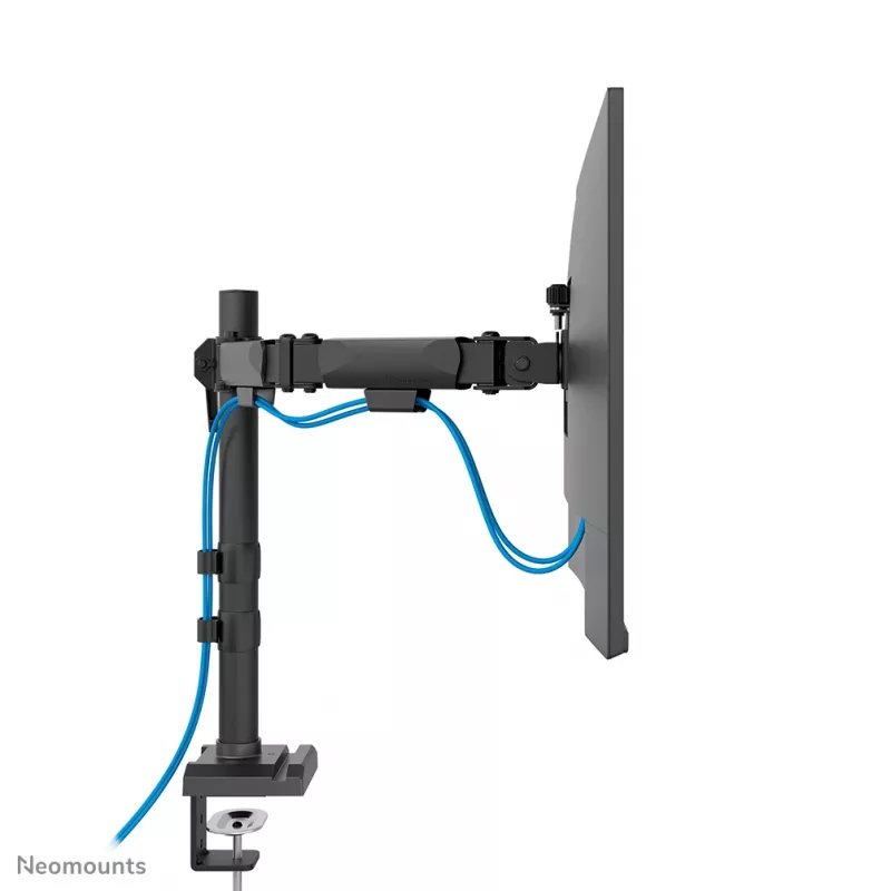 Braço para monitor Neomounts DS60-600BL2 10-32 polegadas - fixação rápida - batente de 180°