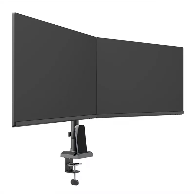 Braço para monitor Neomounts DS60-600BL2 10-32 polegadas - fixação rápida - batente de 180°