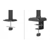 Braço para monitor Neomounts DS60-600BL2 10-32 polegadas - fixação rápida - batente de 180°