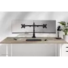 Braço para monitor Neomounts DS60-600BL2 10-32 polegadas - fixação rápida - batente de 180°