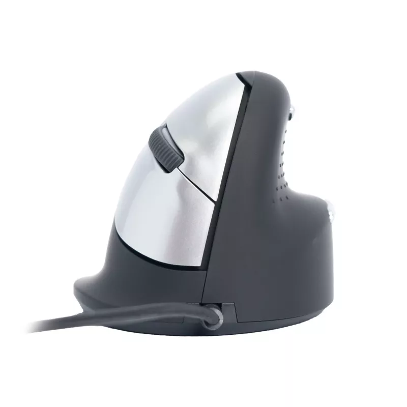 Rato ergonómico R-Go Tools R-Go HE Break com software Break, médio (tamanho de mão 165-185 mm), destro, com fios, preto